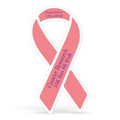 Awareness Ribbon Paper Lapel Sticker On Roll